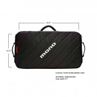 MONO Tour Pedalboard Case - Black (M80-PB2-BLK)