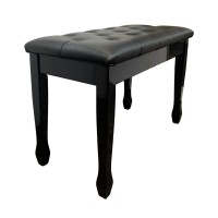 Artesia Piano Bench 24 inch - Black