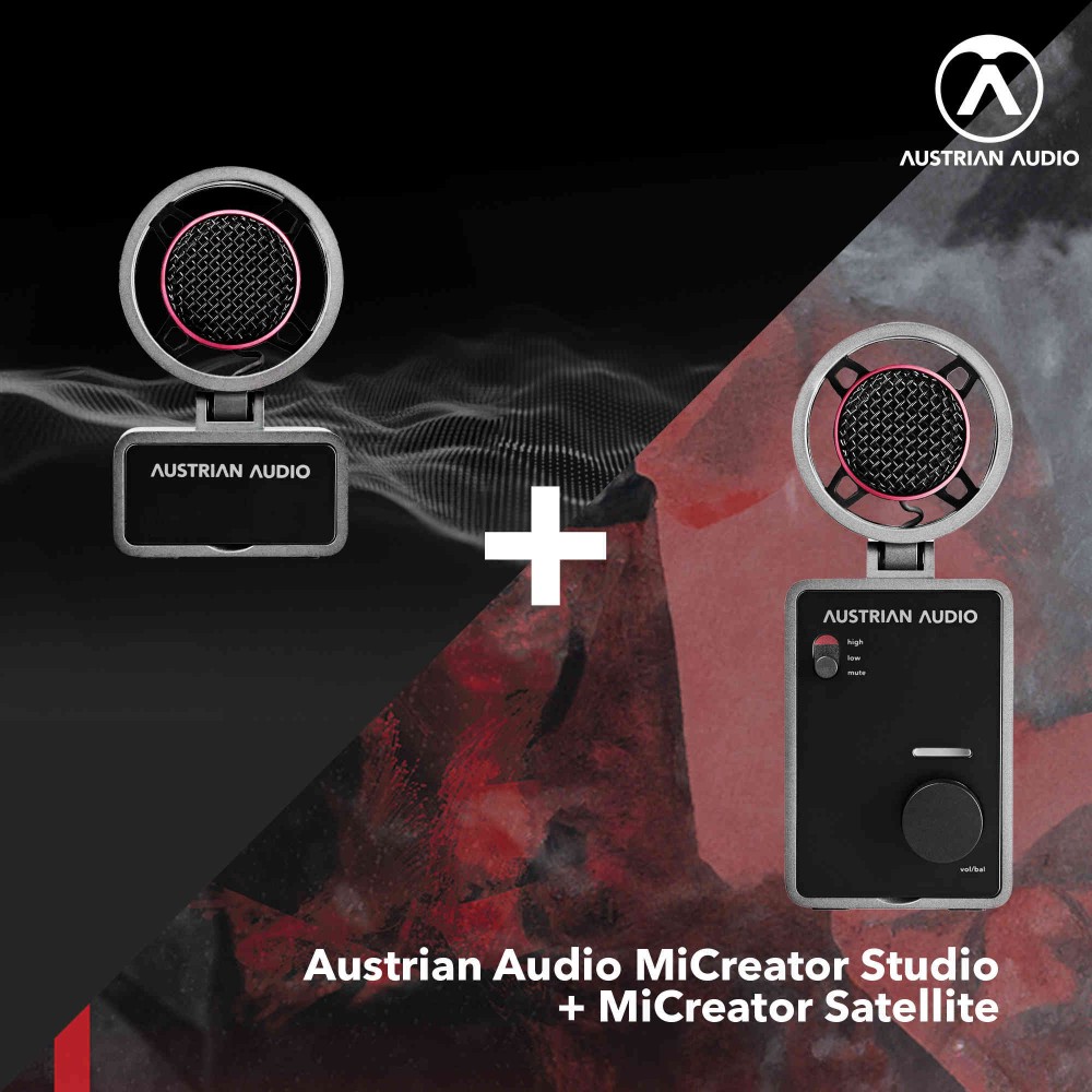 Austrian Audio MiCreator Studio + MiCreator Satellite 
