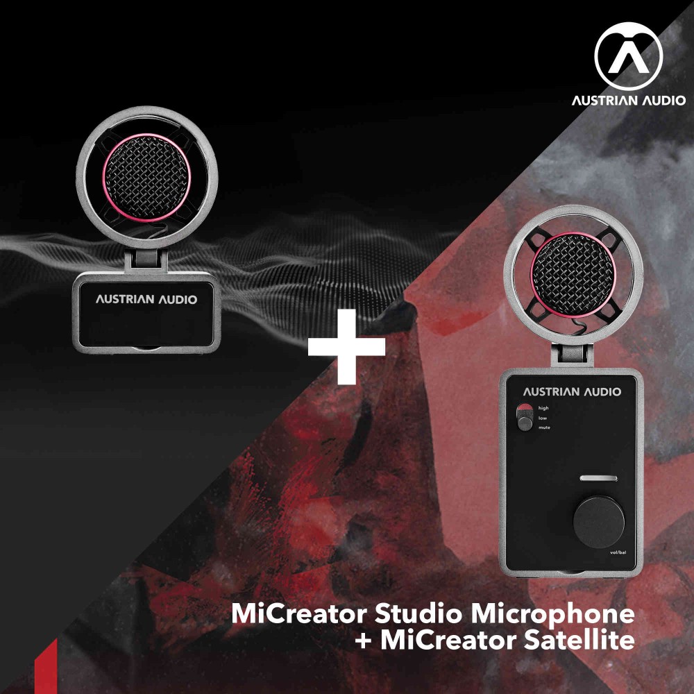 Austrian Audio MiCreator Studio + MiCreator Satellite 