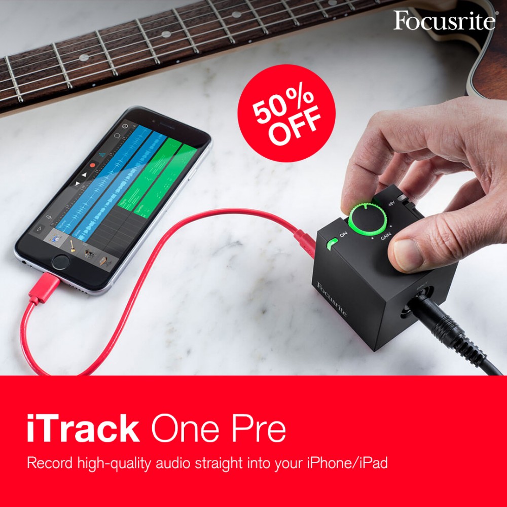 iTrack One Pre - Audio Interface for your iPhone/iPad