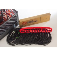 Cable Wrangler – Versatile Cable Management Tool – Red