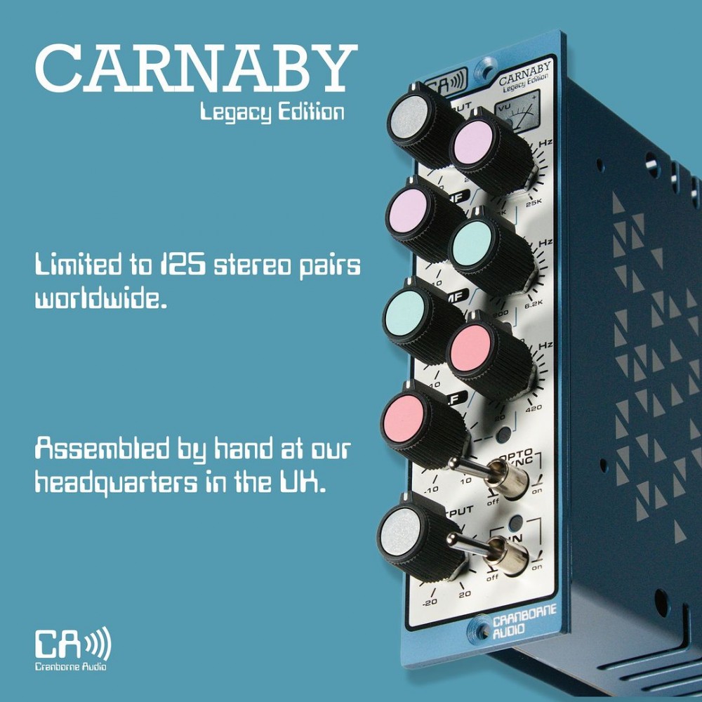 Cranborne Audio Carnaby 500 Harmonic Eq - Legacy edition 