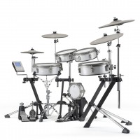 EFNOTE 3 Electronic Drum Set - White Sparkle / With Kit A