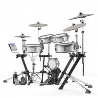 EFNOTE 3 Electronic Drum Set - White Sparkle 