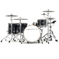 EFNOTE 7X Electronic Drum Set - Black Oak / Hardware Set