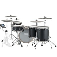 EFNOTE 7X Electronic Drum Set - Black Oak / Hardware Set & Artesia Accessory Pack & HiHat Stand