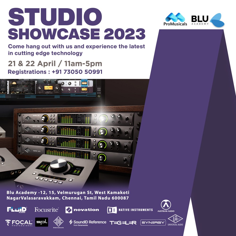 BLU Academy Studio Showcase 2023 Chennai 