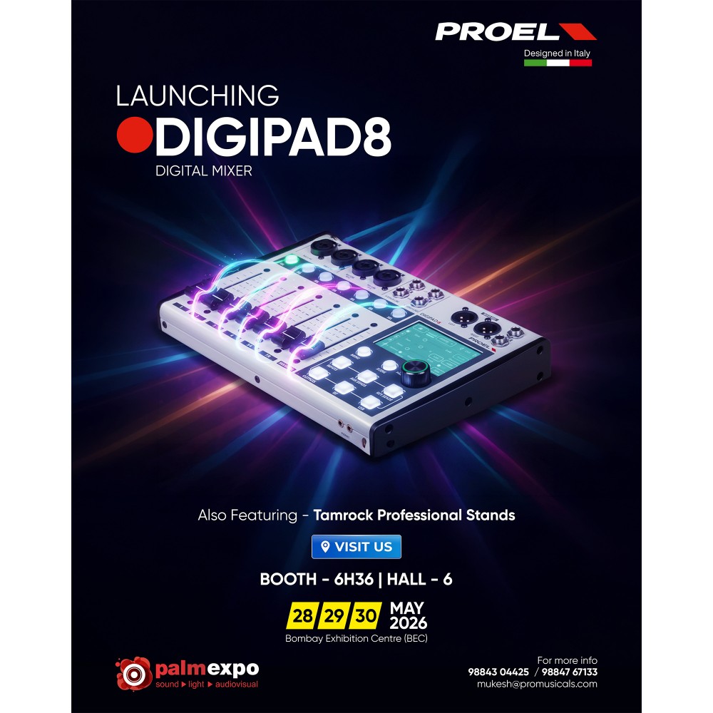 Proel Digipad8 Launch - PALM Expo 2026 (May 28 - May 30 , 2026)