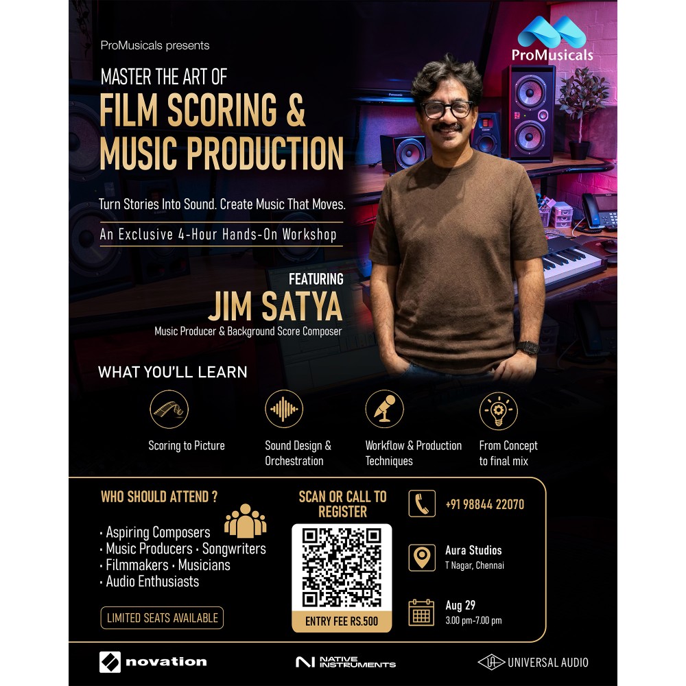 Master the Art of Film Scoring & Music Production  (Aug 29, 2026)