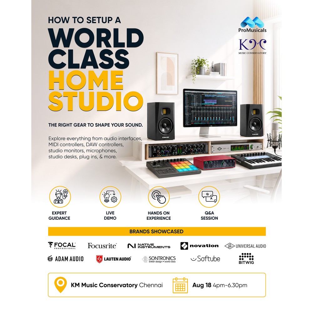 World Class Home Studio Showcase (Aug 18, 2026)