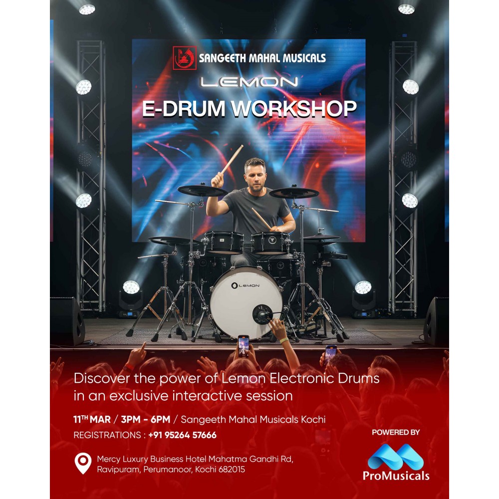 Lemon E-Drum Workshop (11 Mar - 2026)