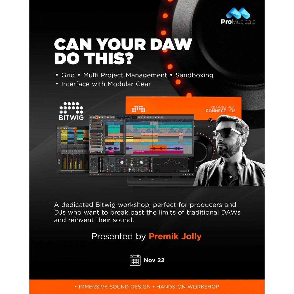 Bitwig Workshop 2025 (22 Nov - 2025)
