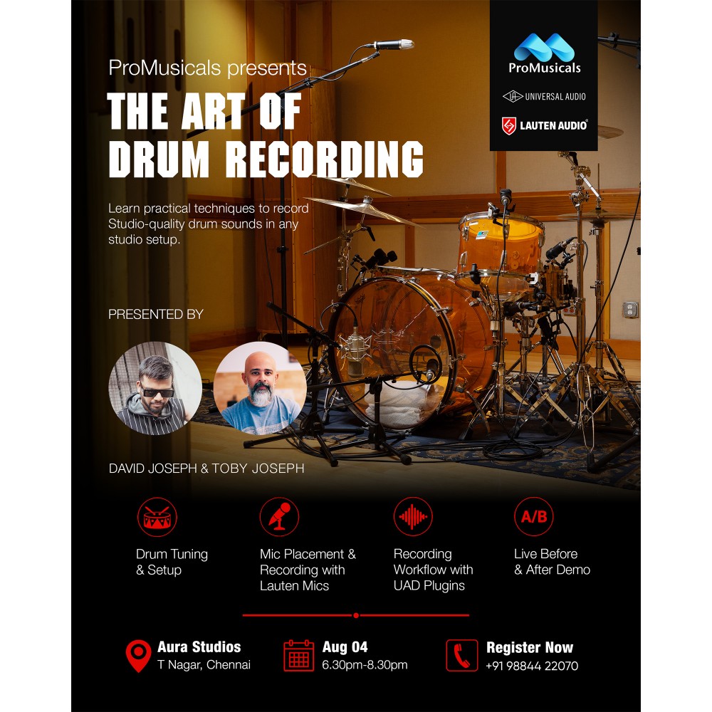 Lauten Audio & UAD Workshop (Aug 04 - 2026)