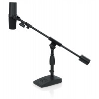 Gator Frameworks GFW-MIC-0822 Telescoping Boom Mic Stand Podcasting & Bass Drum