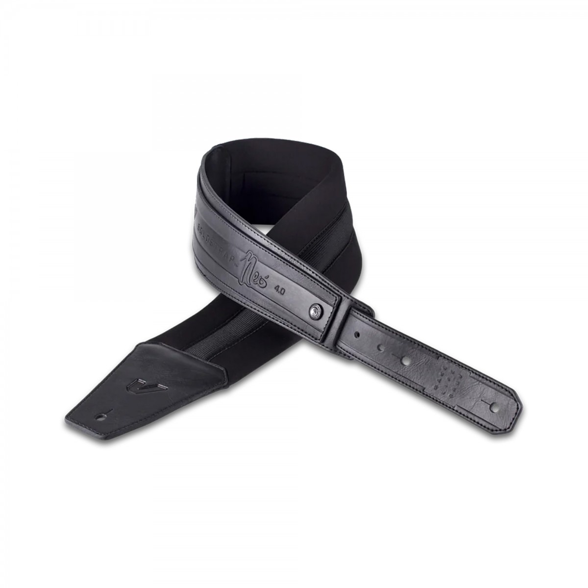 Gruv Gear SoloStrap Neo 4 Wide Guitar Strap (Black)
