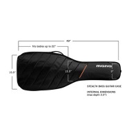 MONO Stealth Bass Guitar Case - Black (M80-STEB-BLK)