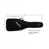 MONO Vertigo Bass Guitar Case - Black (M80-VEB-BLK)