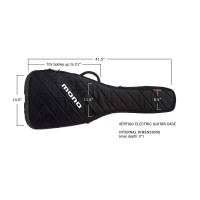 MONO Vertigo Electric Guitar Case - Black (M80-VEG-BLK)