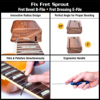 Music Nomad Premium Guitar Tech Fret Tool Set - 18 pc