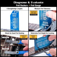 Music Nomad Premium Guitar Tech Fret Tool Set - 18 pc