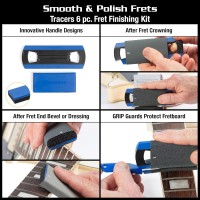 Music Nomad Premium Guitar Tech Fret Tool Set - 18 pc
