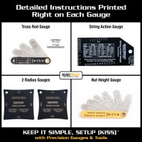 MusicNomad Precision Setup Gauge 6-piece Set (MN604)