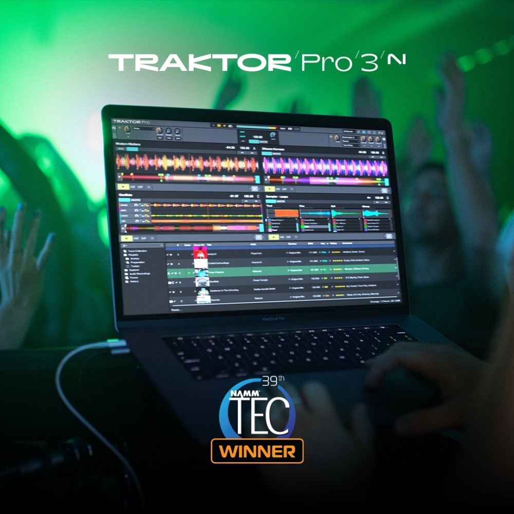 Traktor Pro v3.9 Named Best DJ Software at 2024 TEC Awards