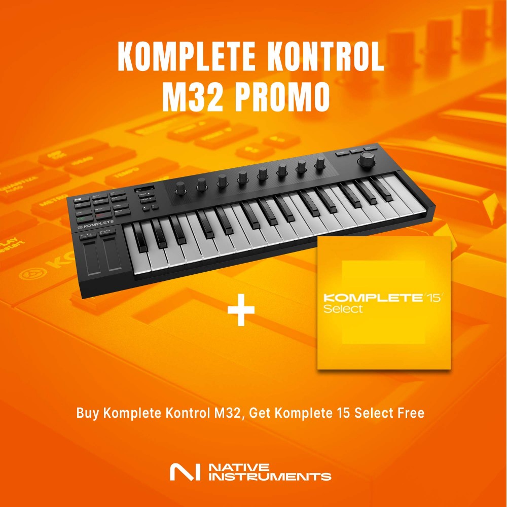 Komplete Kontrol M32 Promo