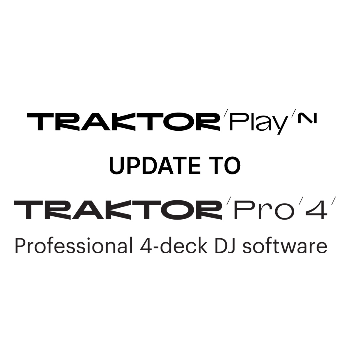 Native Instruments Traktor Pro 4 - Update From Traktor  Play