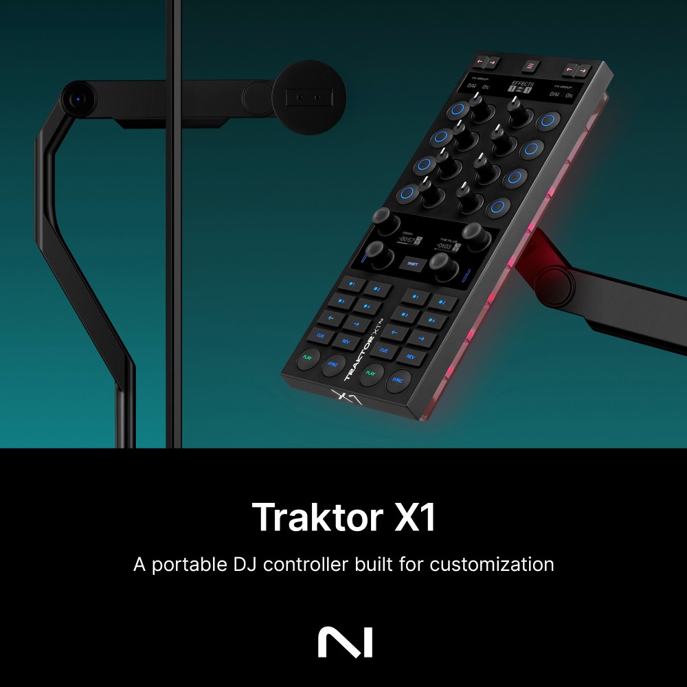 NATIVE INSTRUMENTS RELEASES TRAKTOR X1 MK3 DJ CONTROLLER