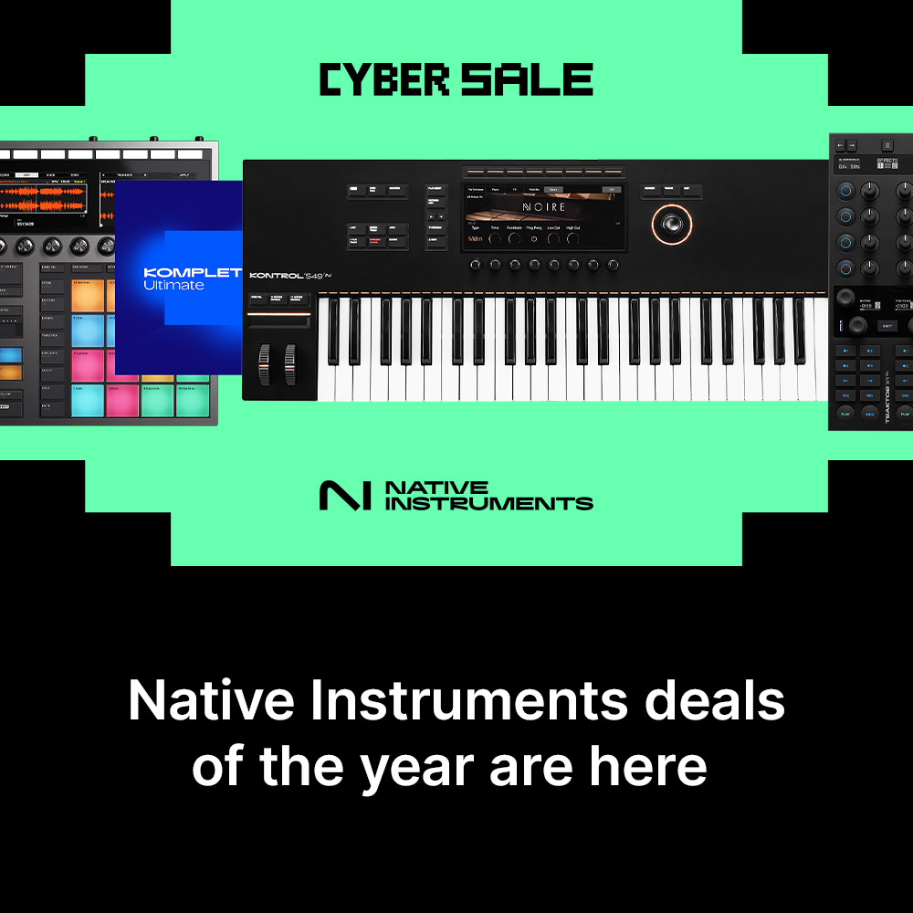 Native Instruments Cyber Sale 2025