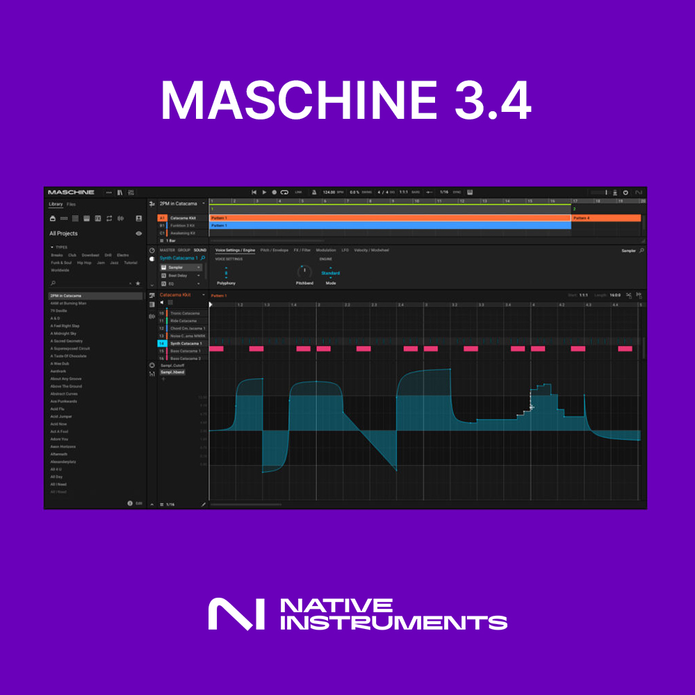 Native Instruments Maschine 3.4