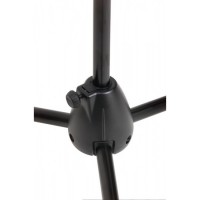 Proel RSM200BK - Microphone stand with extensible boom and with tripod die-cast aluminium base