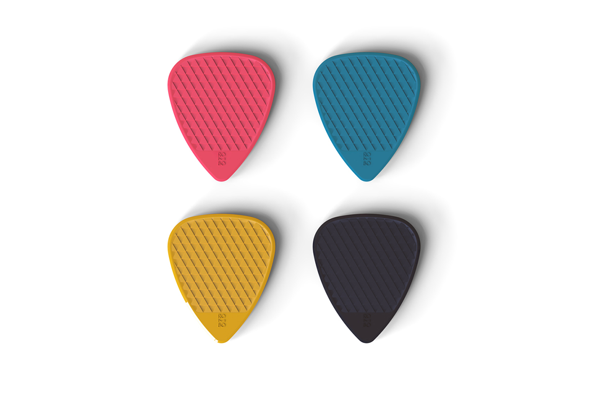 Rombo Guitar Pick Set - Classic (4 Picks - 0.45 mm)