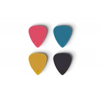 Rombo Guitar Pick Set - Classic (4 Picks - 0.45 mm) - Mixed Colors