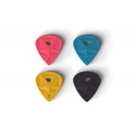 Rombo Guitar Pick Set - Diamond (4 Picks - 2 mm) - Mixed Colors