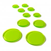 SlapKlatz PRO - Alien Green Damper Gels