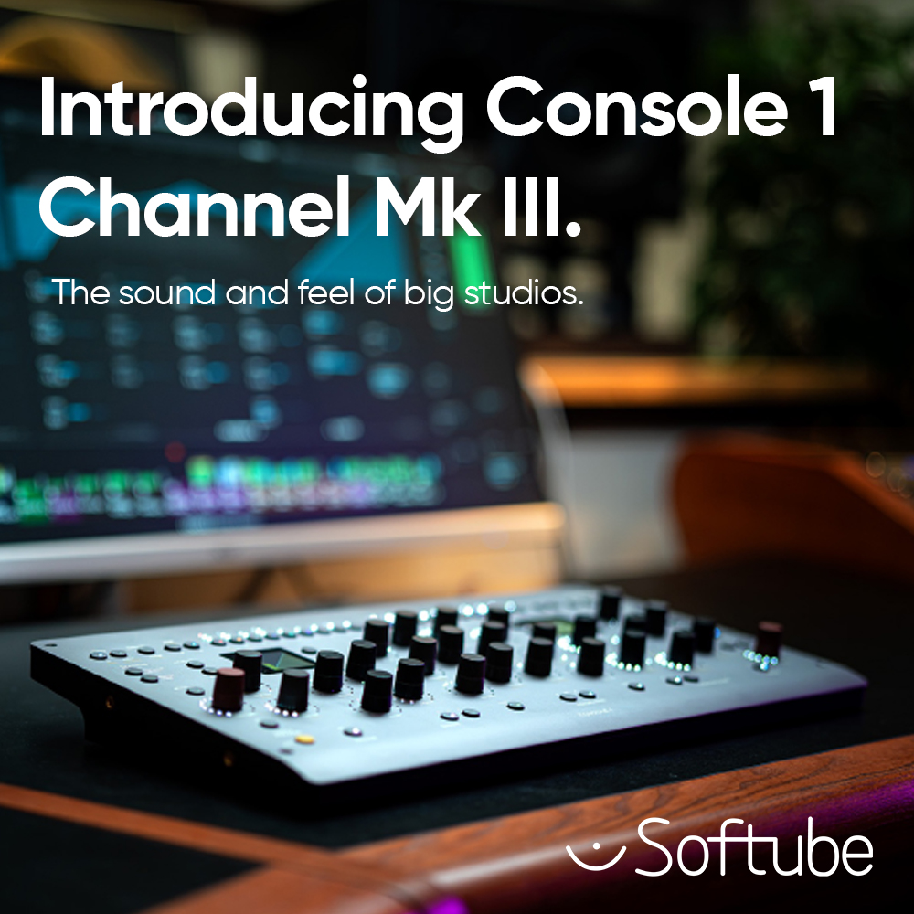 Softube announces Console 1  Channel Mk III