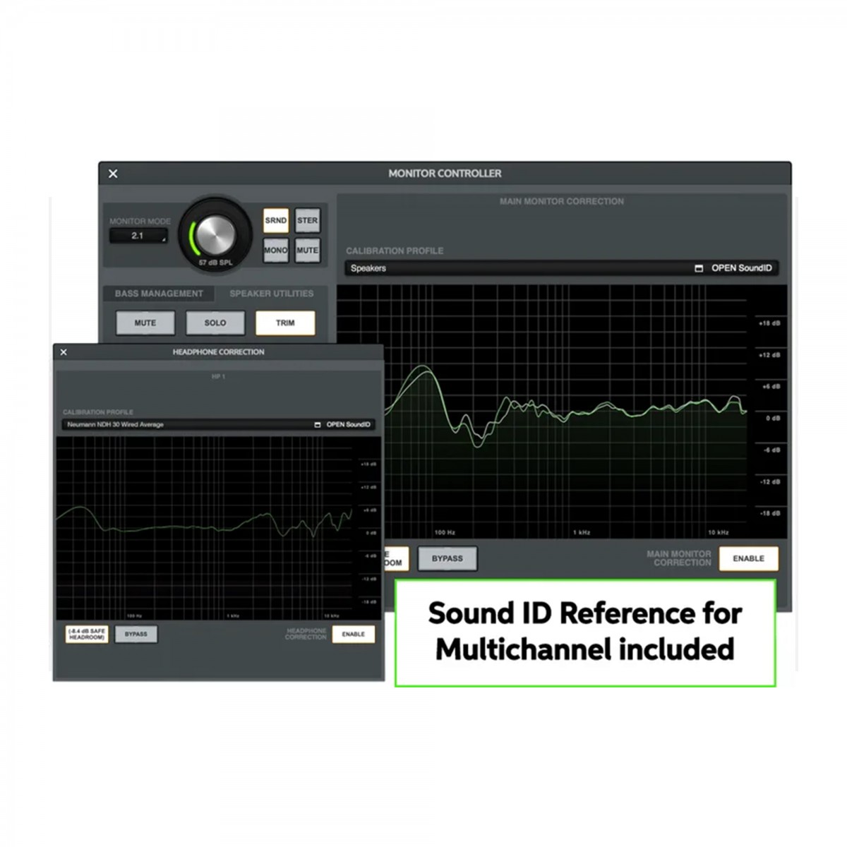 SoundID Reference for Multichannel and Apollo Monitor Correction Add-on bundle (download only)