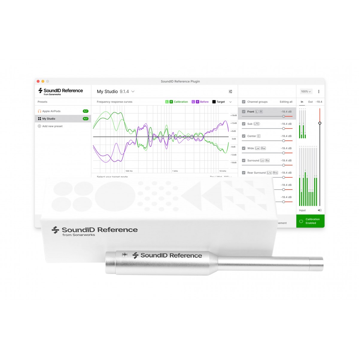 SoundID Reference for Multichannel with Measurement Microphone (retail box)