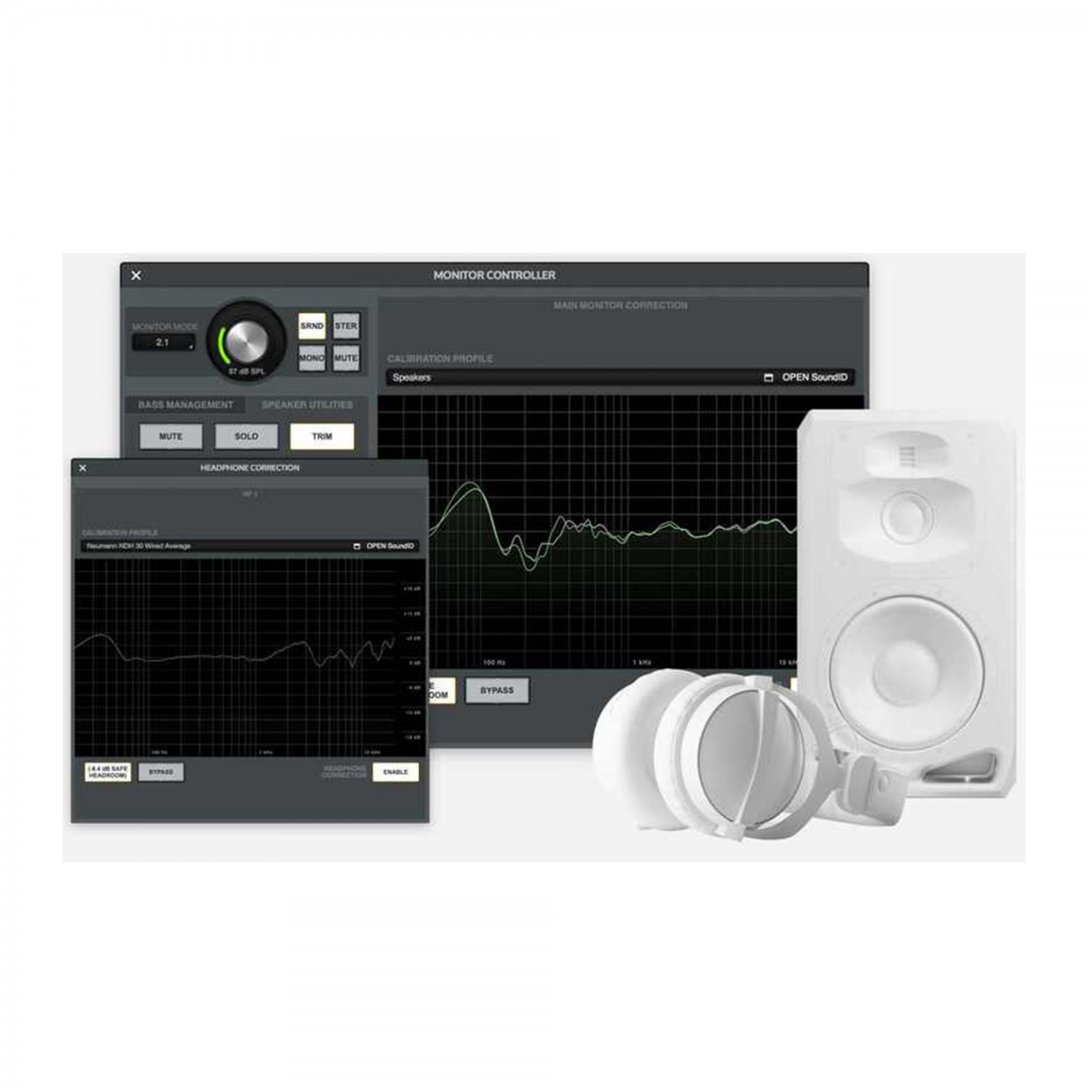 SoundID Reference for Speakers & Headphones and Apollo Monitor Correction Add-on bundle (download only)