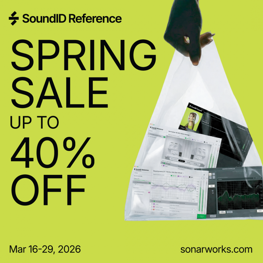 Sonarworks Spring Sale 2026