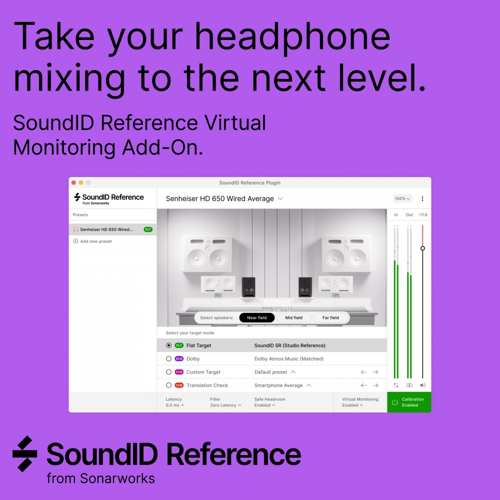 SoundID Reference Virtual Monitoring Add-on