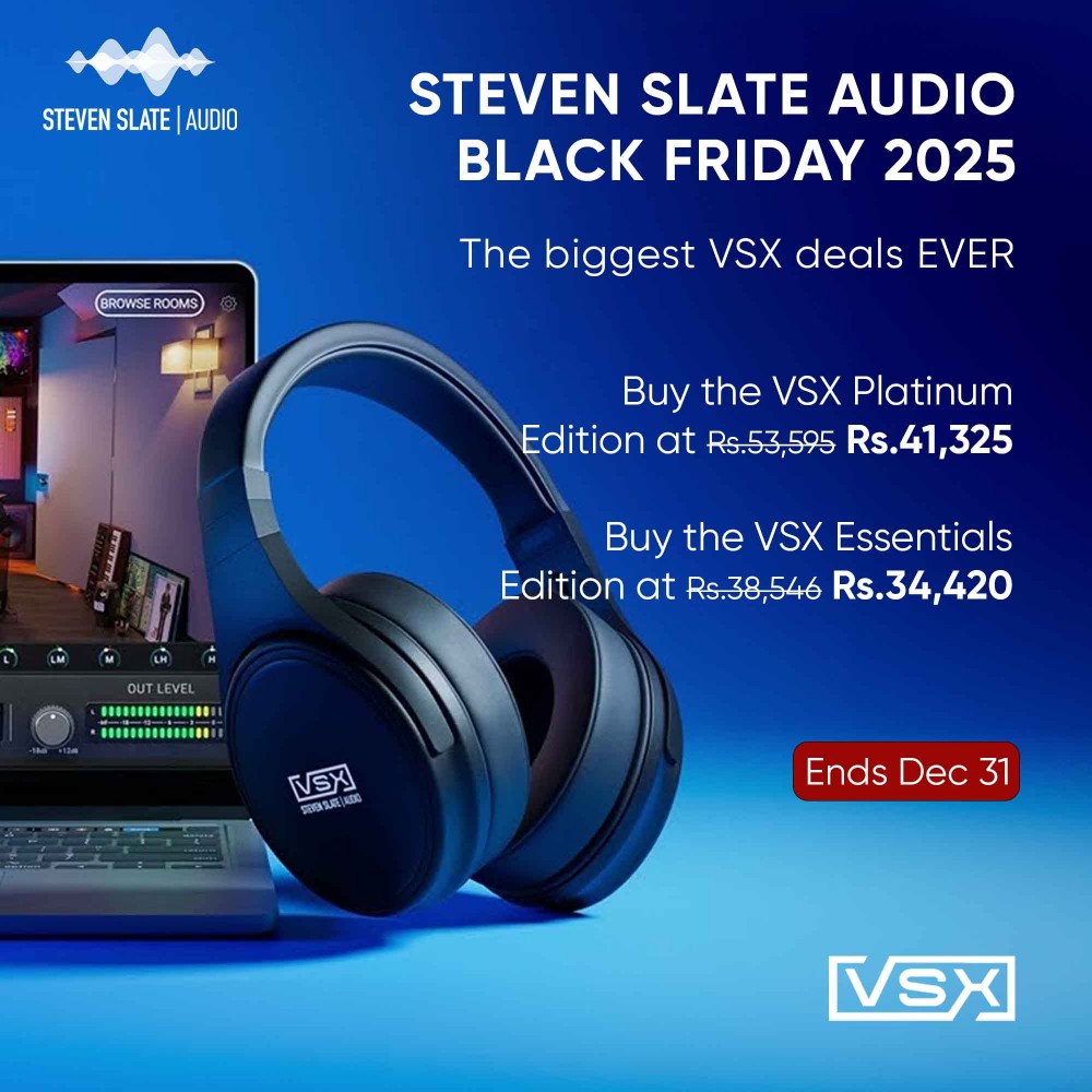 Steven Slate Audio VSX Black friday Promo