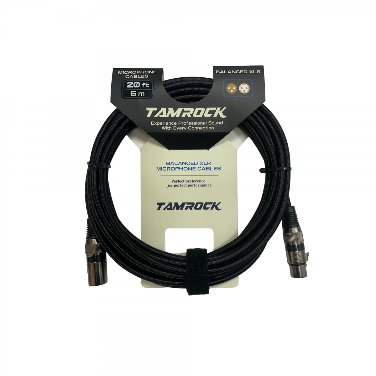 Tamrock Balanced XLR Microphone Cable - 6M