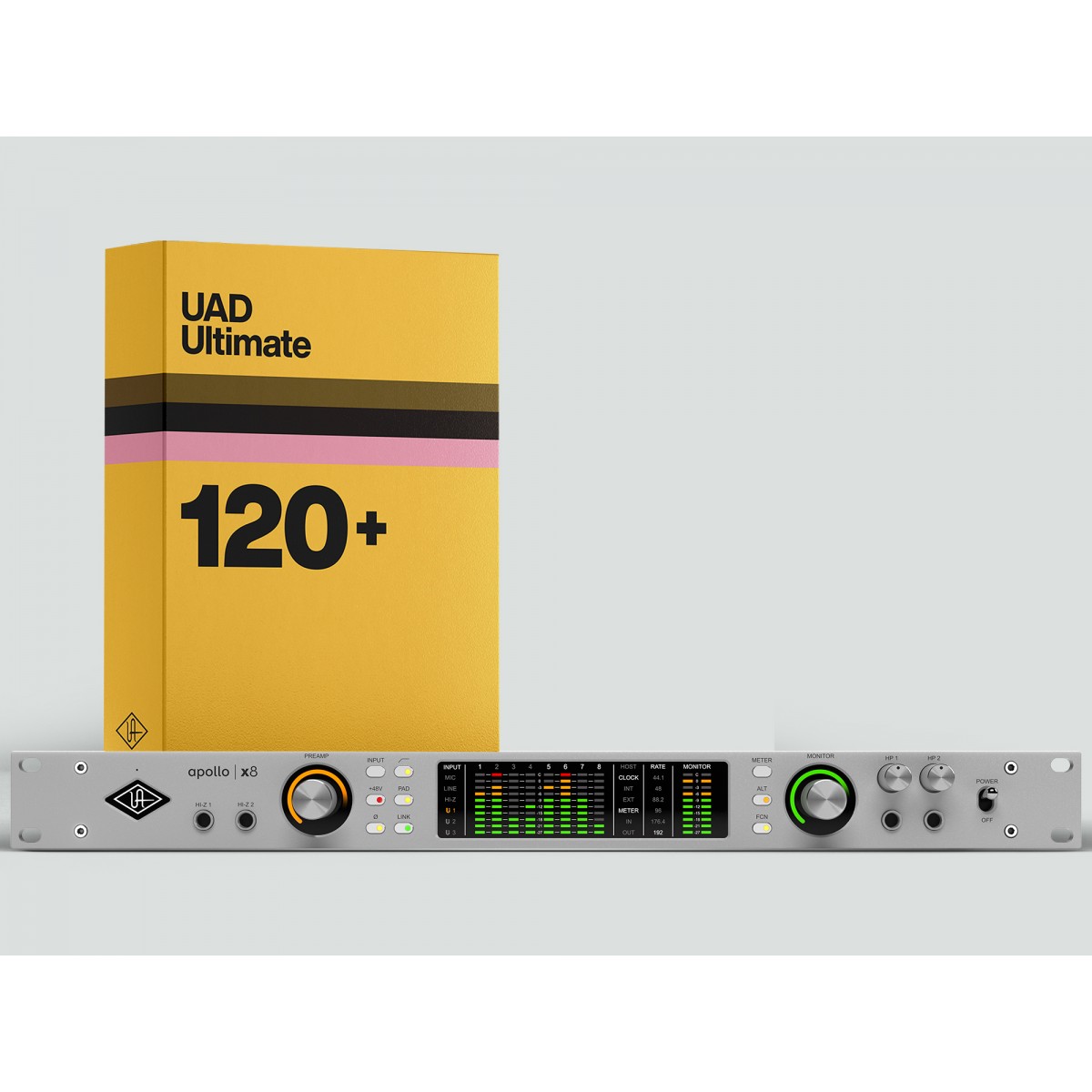 Universal Audio Apollo x8 | Gen 2 (Studio+)  - UAD Ultimate Plug-In Bundle