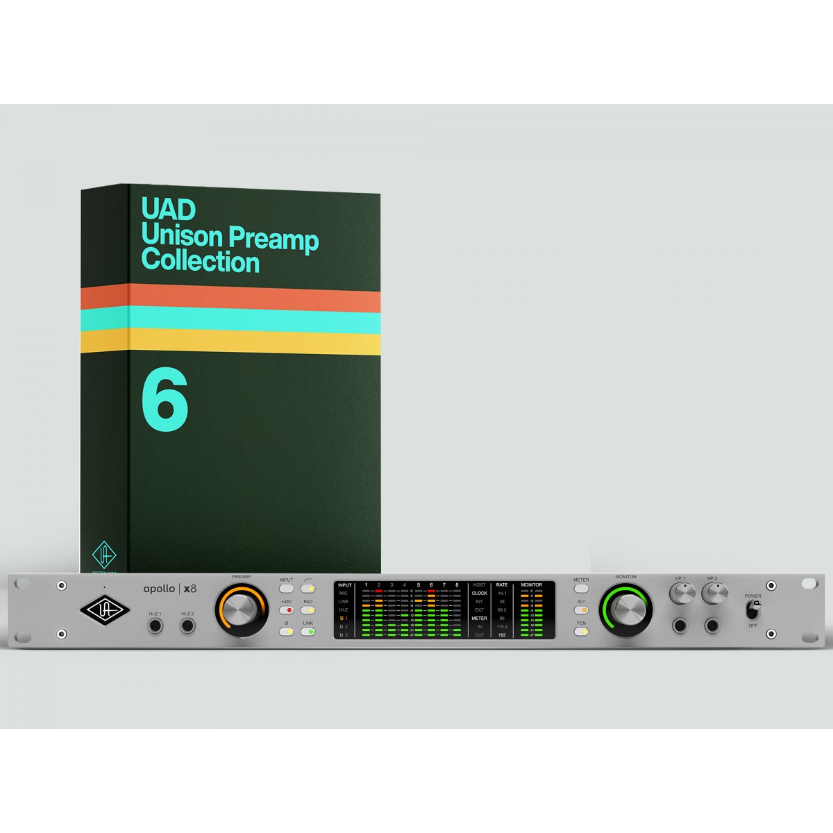 Universal Audio Apollo x8 | Gen 2 (Studio+) - UAD Unison Preamp Bundle