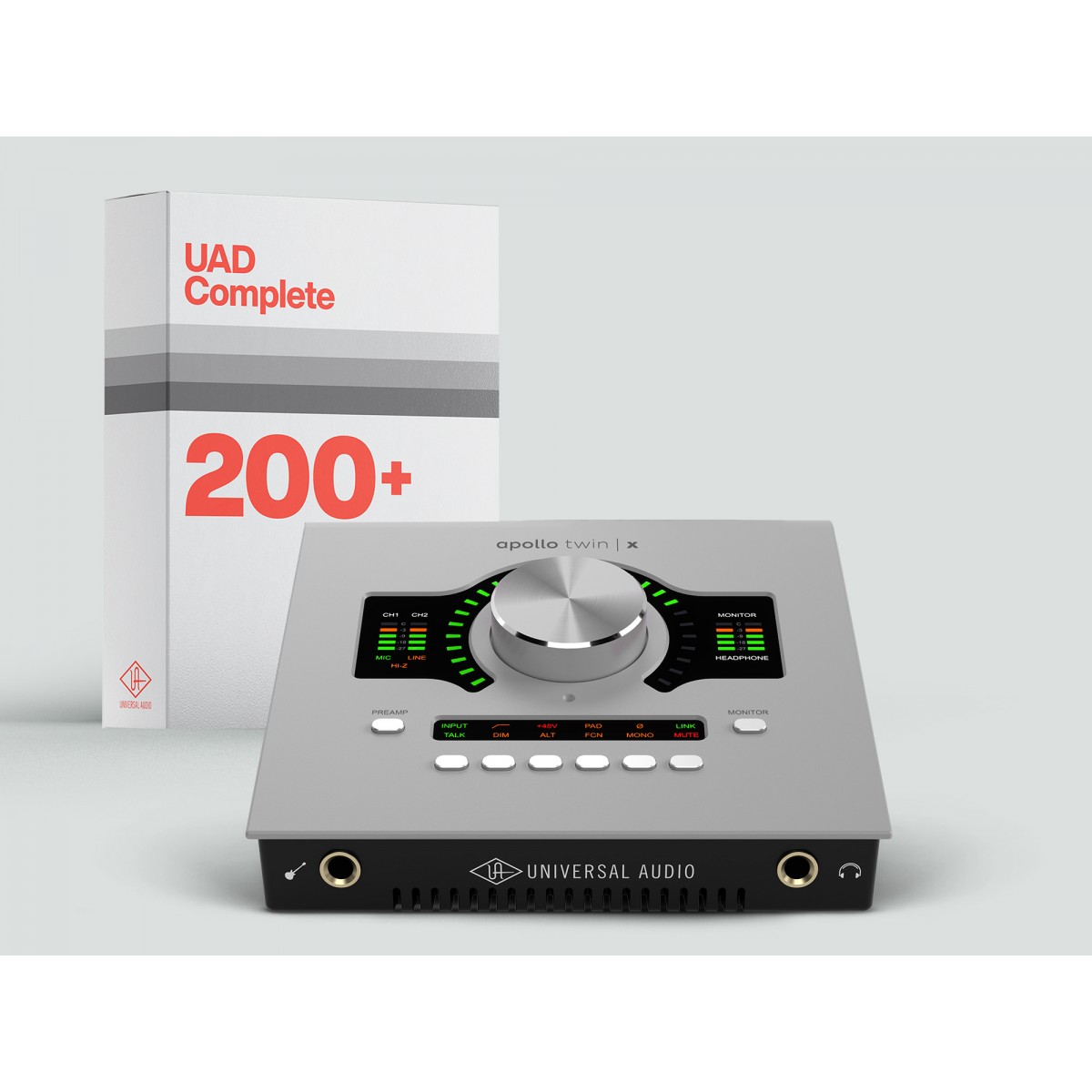 Universal Audio Apollo Twin X DUO | Gen 2 (Essentials+) - UAD Complete Plug-In Bundle
