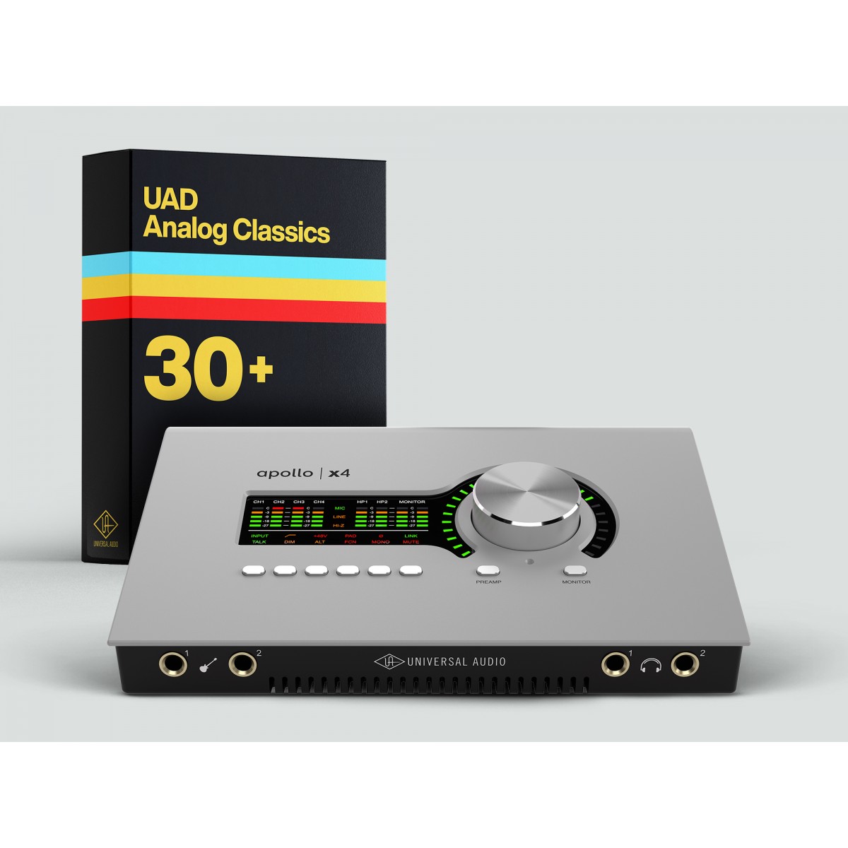 Universal Audio Apollo x4 | Gen 2 (Essentials+)
